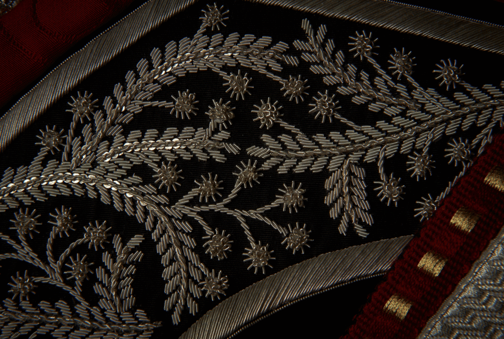 Detail of the embroidery on the Vice-Chancellor's Robe.